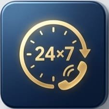 24by7 customer support