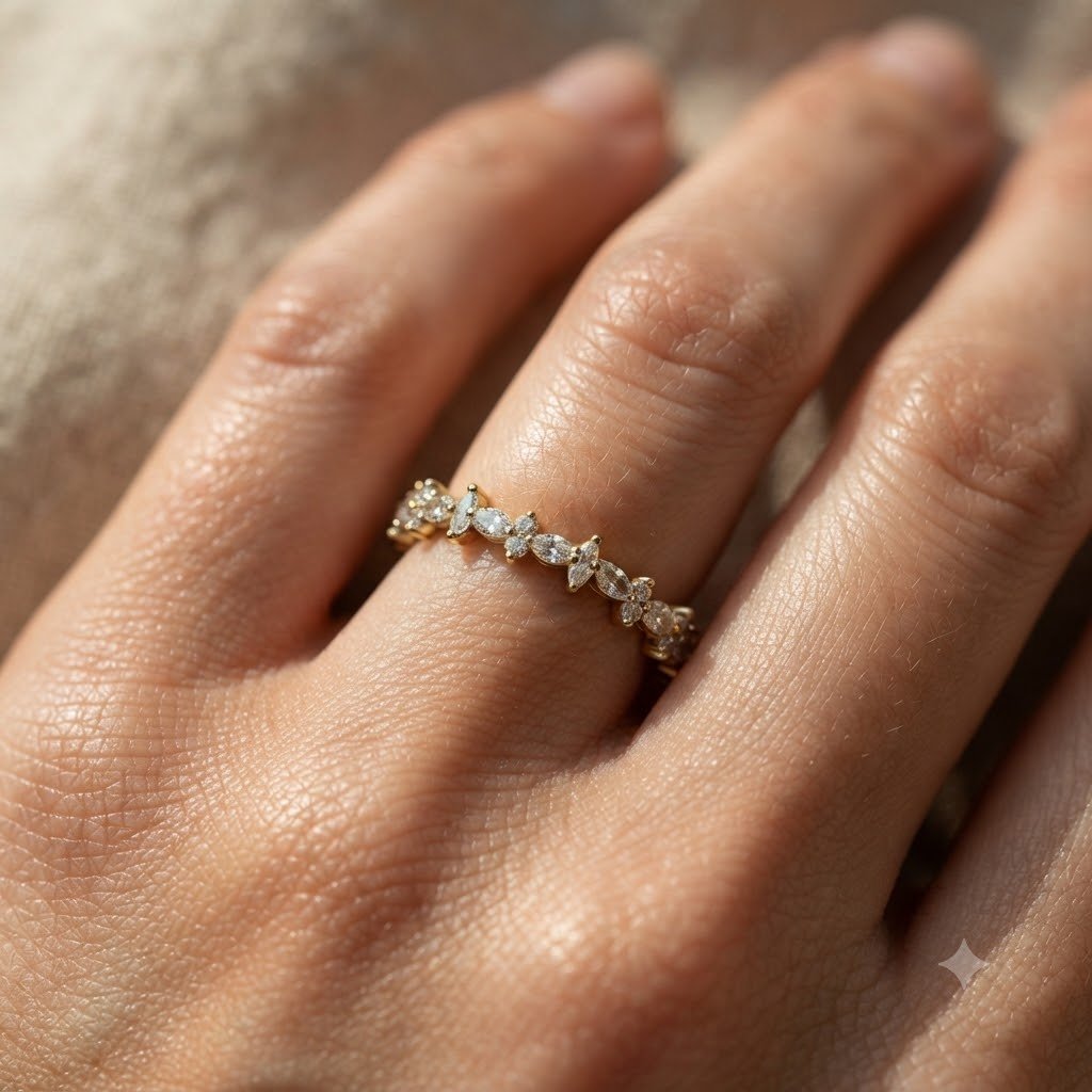 Artisanal Ring Bands Collection | Handcrafted by Hussain Gems, Kolkata - Image 3