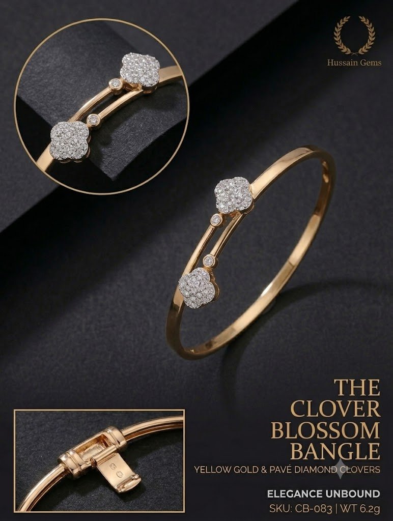 Artisanal Statement Bracelet / Bangle – Hussain Gems - Image 3
