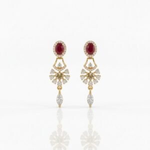 Artisanal Drop Earrings Collection | Handcrafted by Hussain Gems, Kolkata