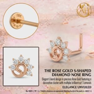 Artisanal Nose Ring Collection | Handcrafted by Hussain Gems, Kolkata
