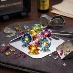 Natural aal type of Brilliant Loose Gemstone | Hussain Gems