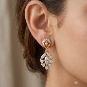 Artisanal Drop Earrings Collection | Handcrafted by Hussain Gems, Kolkata