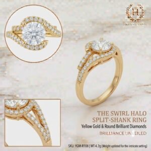 2.0 Ct Moissanite Oval Cut Solitaire Ring in 925 Sterling Silver | Hussain Gems