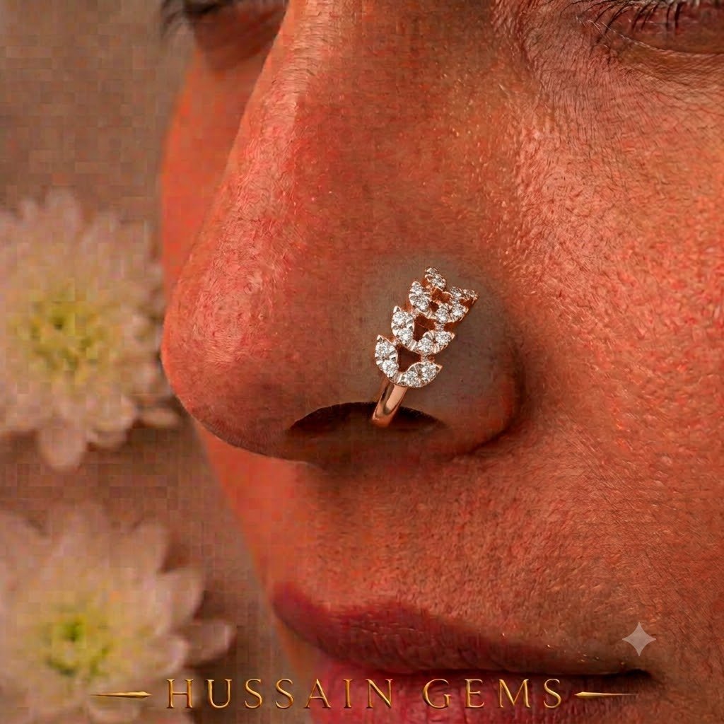 Artisanal Nose Ring Collection | Handcrafted by Hussain Gems, Kolkata - Image 3