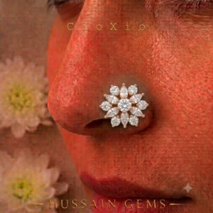 Artisanal Nose Ring Collection | Handcrafted by Hussain Gems, Kolkata