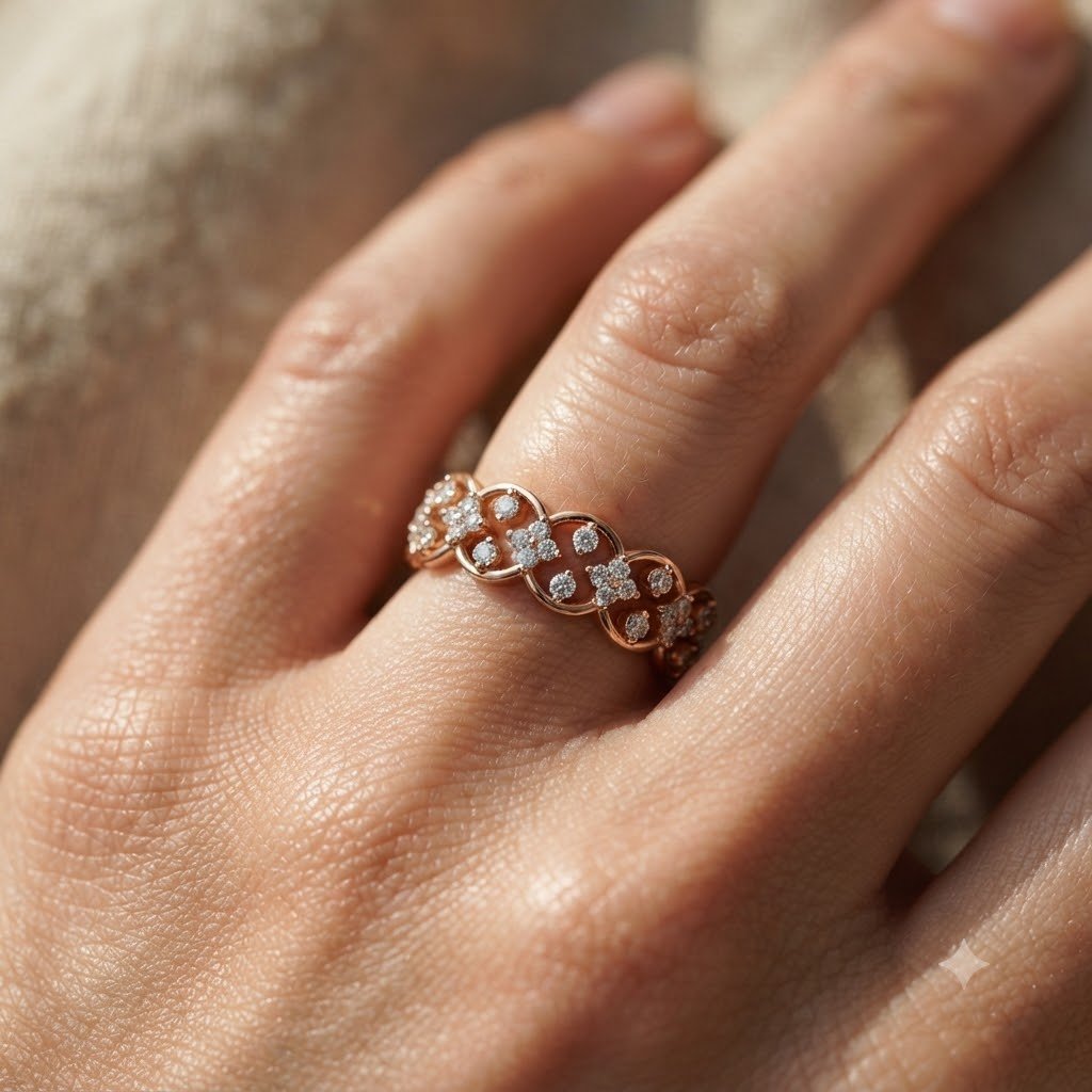 Artisanal Ring Bands Collection | Handcrafted by Hussain Gems, Kolkata - Image 3
