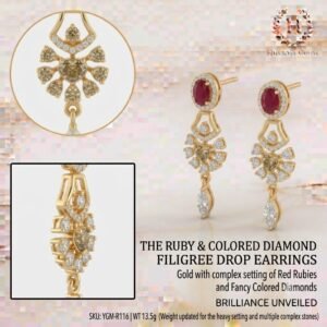 Artisanal Drop Earrings Collection | Handcrafted by Hussain Gems, Kolkata