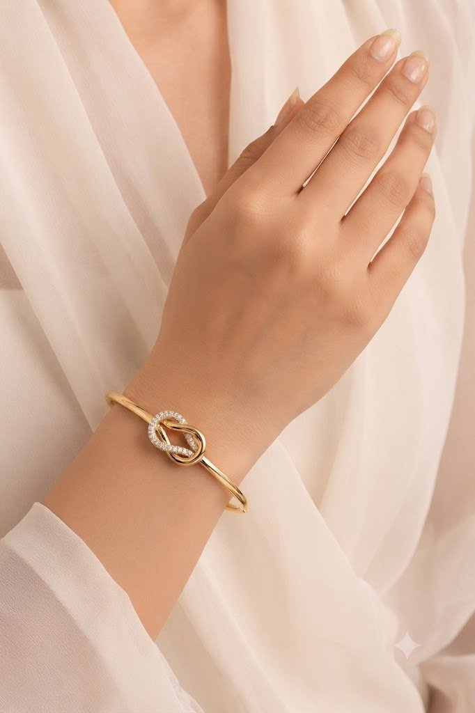 Artisanal Statement Bracelet / Bangle – Hussain Gems - Image 3