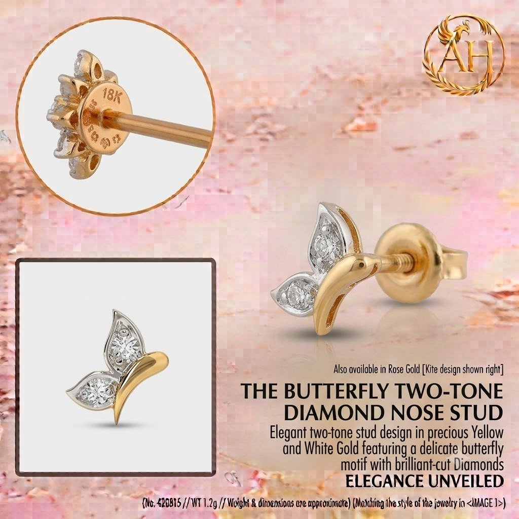Artisanal Nose Ring Collection | Handcrafted by Hussain Gems, Kolkata - Image 2