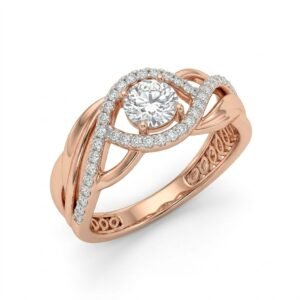 2.0 Ct Moissanite Oval Cut Solitaire Ring in 925 Sterling Silver | Hussain Gems