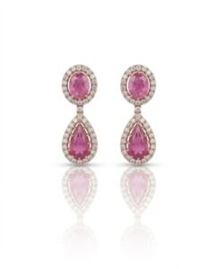 Artisanal Drop Earrings Collection | Handcrafted by Hussain Gems, Kolkata