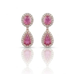 Artisanal Drop Earrings Collection | Handcrafted by Hussain Gems, Kolkata