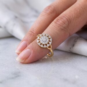Minimalist Bezel Everyday Band in 925 Sterling Silver Diamond | Hussain Gems
