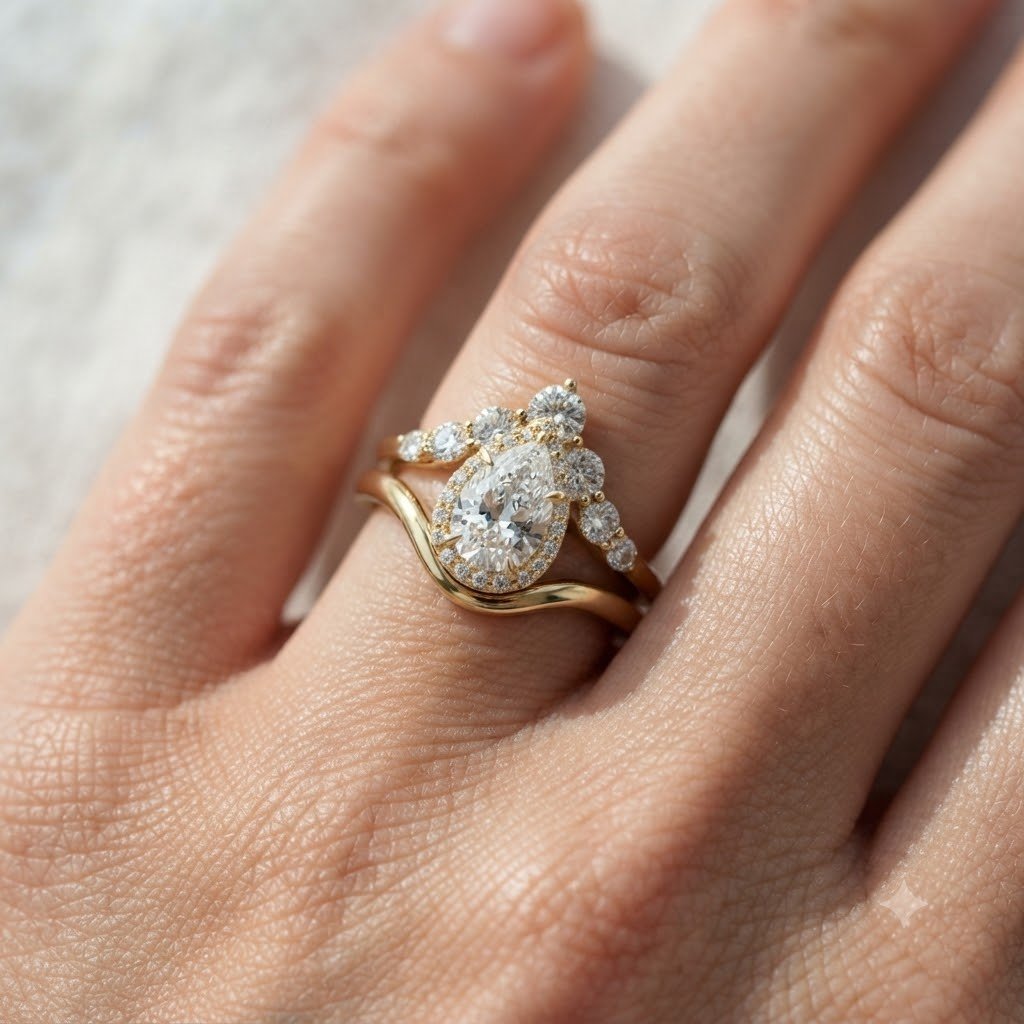2.0 Ct Moissanite Oval Cut Solitaire Ring in 925 Sterling Silver | Hussain Gems - Image 3