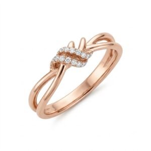 Minimalist Bezel Everyday Band in 925 Sterling Silver Diamond | Hussain Gems