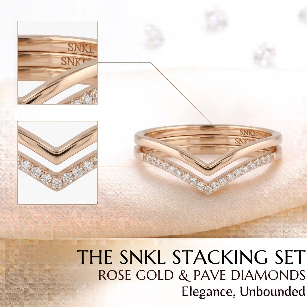 Minimalist Bezel Everyday Band in 925 Sterling Silver Diamond | Hussain Gems - Image 2