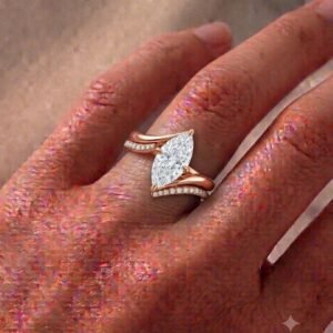 2.0 Ct Moissanite Oval Cut Solitaire Ring in 925 Sterling Silver | Hussain Gems