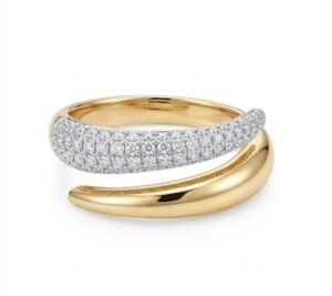 Minimalist Bezel Everyday Band in 925 Sterling Silver Diamond | Hussain Gems