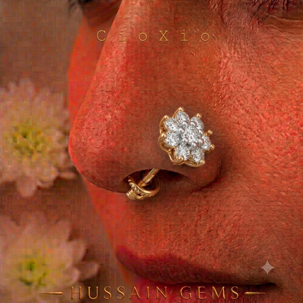 Artisanal Nose Ring Collection | Handcrafted by Hussain Gems, Kolkata - Image 3