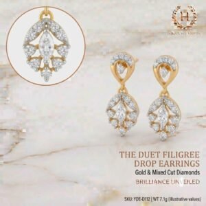 Artisanal Drop Earrings Collection | Handcrafted by Hussain Gems, Kolkata