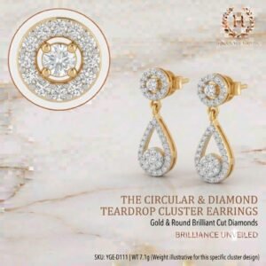 Artisanal Drop Earrings Collection | Handcrafted by Hussain Gems, Kolkata