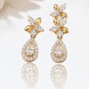 Artisanal Drop Earrings Collection | Handcrafted by Hussain Gems, Kolkata