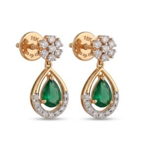 Artisanal Drop Earrings Collection | Handcrafted by Hussain Gems, Kolkata