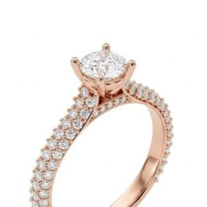 2.0 Ct Moissanite Oval Cut Solitaire Ring in 925 Sterling Silver | Hussain Gems