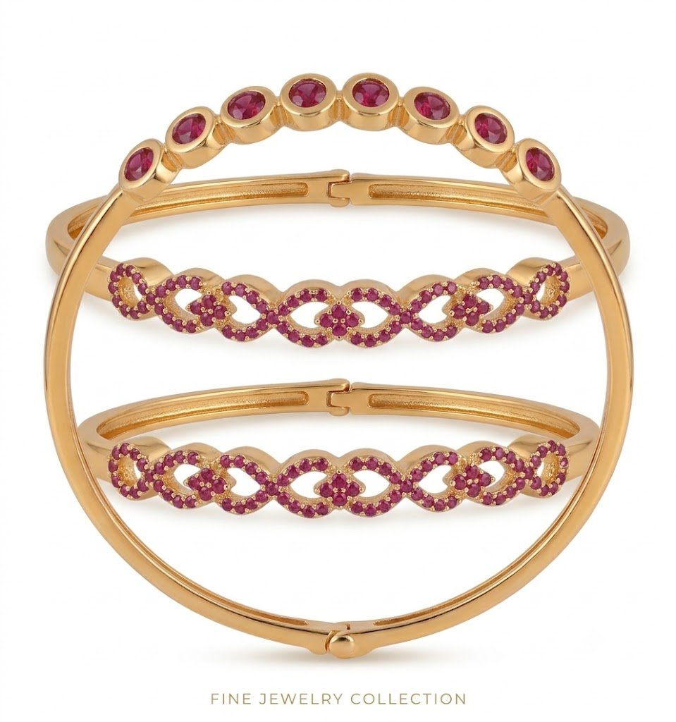 Artisanal Statement Bracelet / Bangle – Hussain Gems
