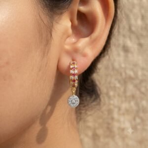 Artisanal Drop Earrings Collection | Handcrafted by Hussain Gems, Kolkata