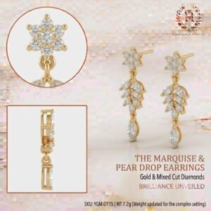 Artisanal Drop Earrings Collection | Handcrafted by Hussain Gems, Kolkata