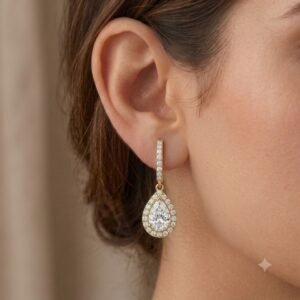 Artisanal Drop Earrings Collection | Handcrafted by Hussain Gems, Kolkata