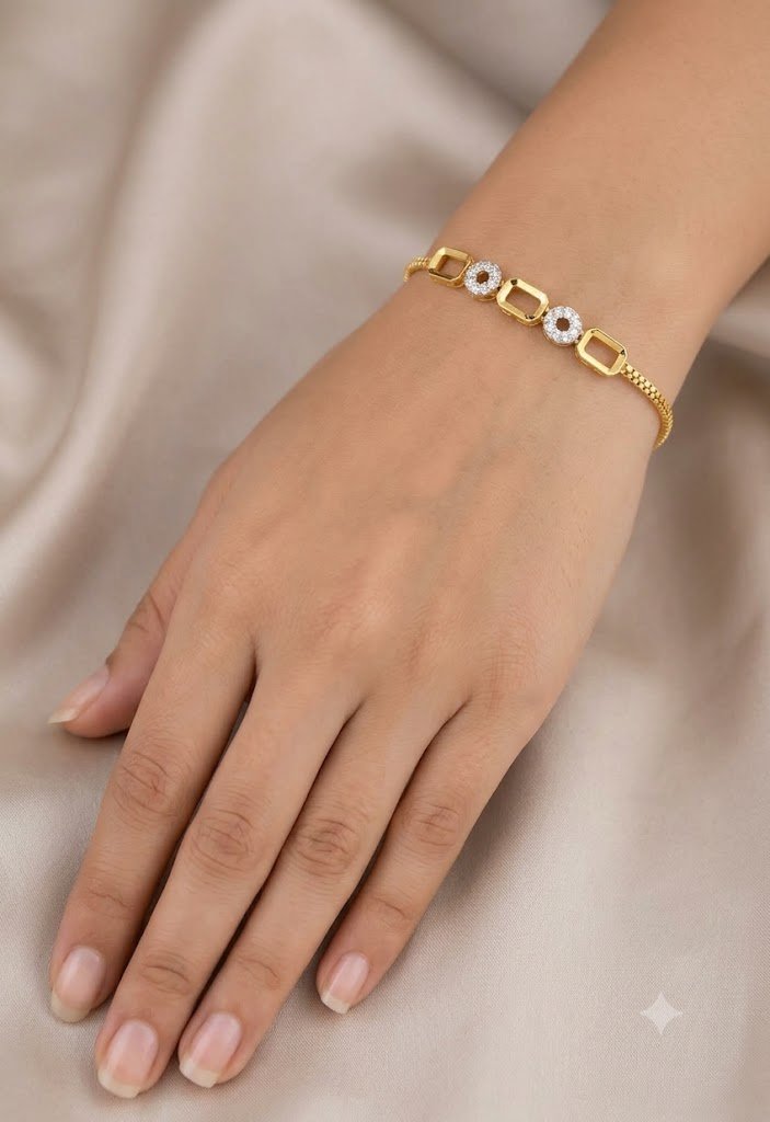 Artisanal Statement Bracelet / Bangle – Hussain Gems - Image 3