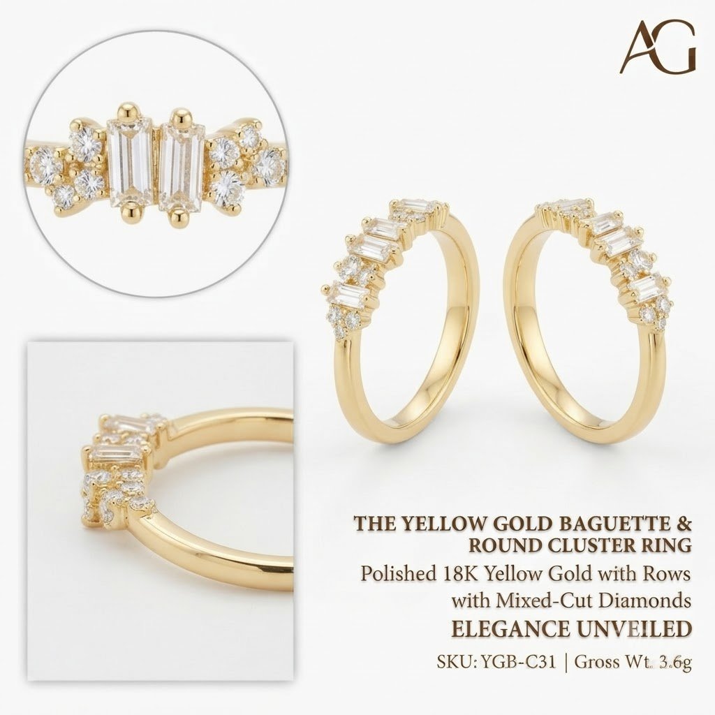 Artisanal Ring Bands Collection | Handcrafted by Hussain Gems, Kolkata - Image 3