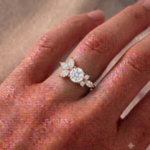 2.0 Ct Moissanite Oval Cut Solitaire Ring in 925 Sterling Silver | Hussain Gems