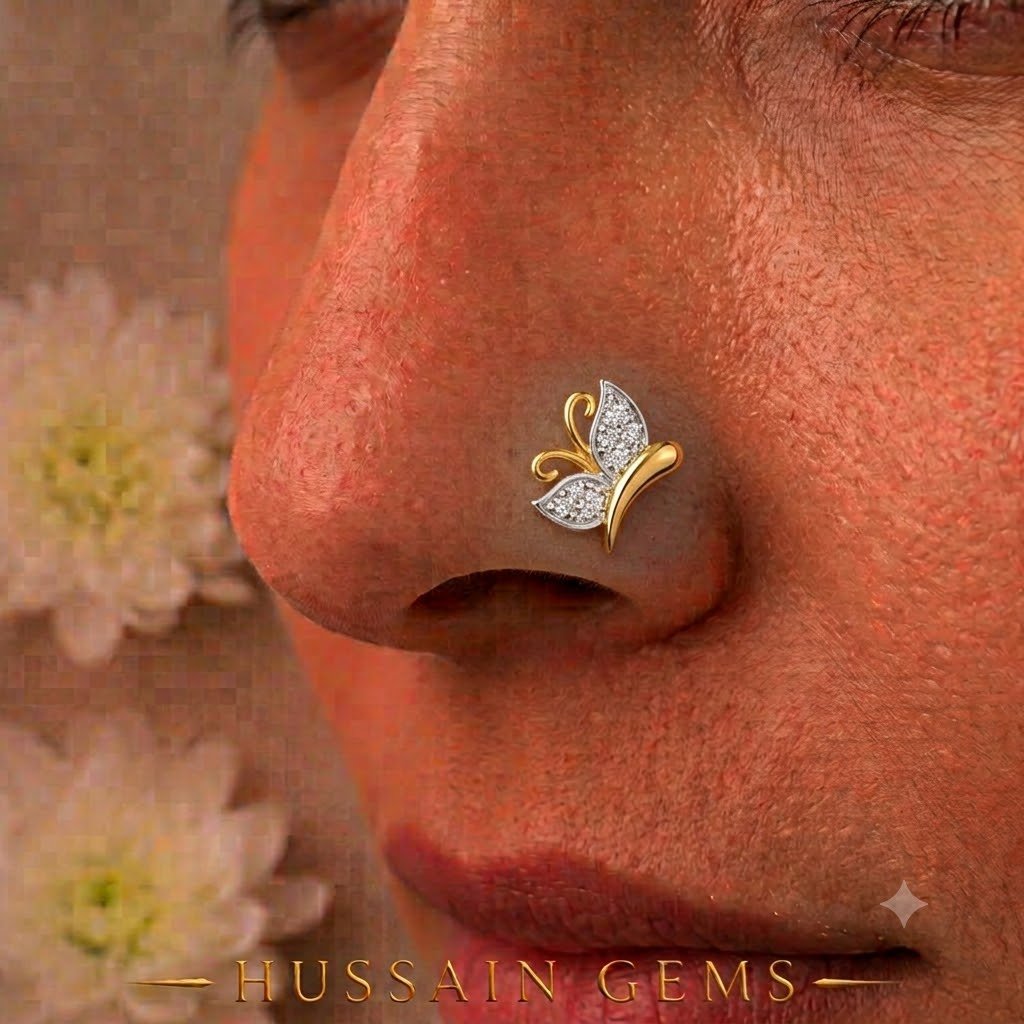 Artisanal Nose Ring Collection | Handcrafted by Hussain Gems, Kolkata - Image 3