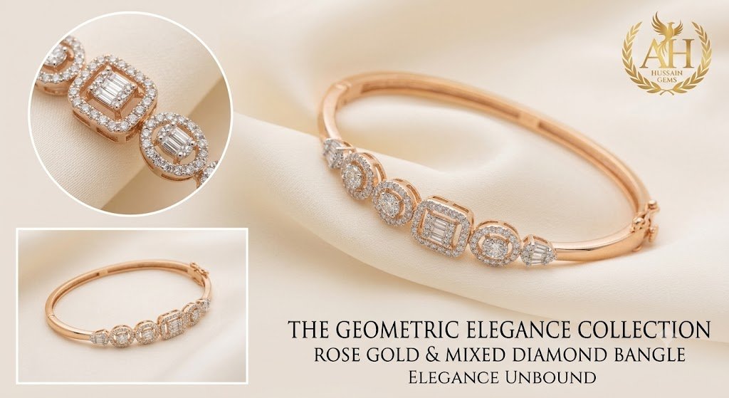 Artisanal Statement Bracelet / Bangle – Hussain Gems - Image 2