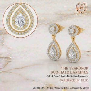 Artisanal Drop Earrings Collection | Handcrafted by Hussain Gems, Kolkata