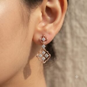 Artisanal Drop Earrings Collection | Handcrafted by Hussain Gems, Kolkata