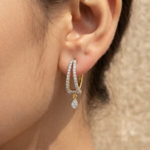 Artisanal Drop Earrings Collection | Handcrafted by Hussain Gems, Kolkata