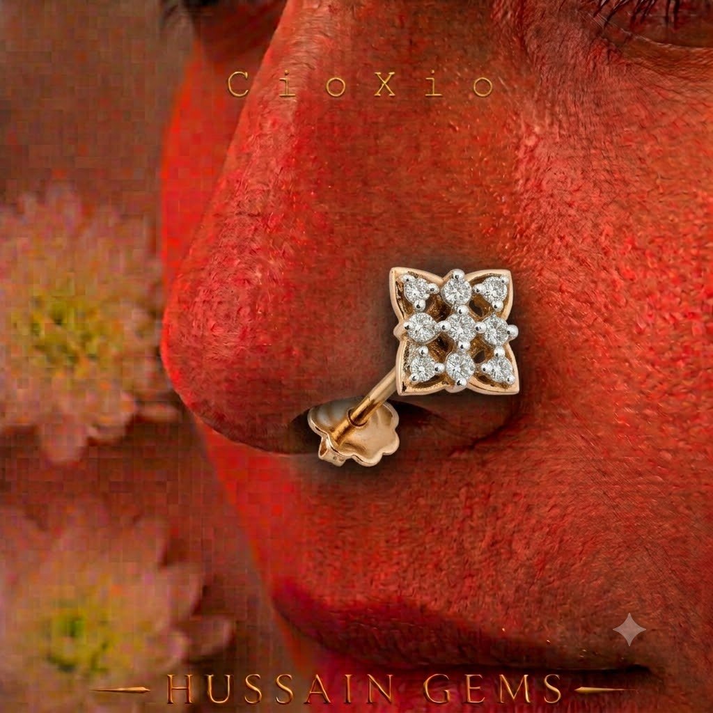 Artisanal Nose Ring Collection | Handcrafted by Hussain Gems, Kolkata - Image 3