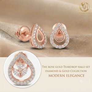 Vibrant Emerald Cut Green Emerald Gold Stud Earrings | Hussain Gems