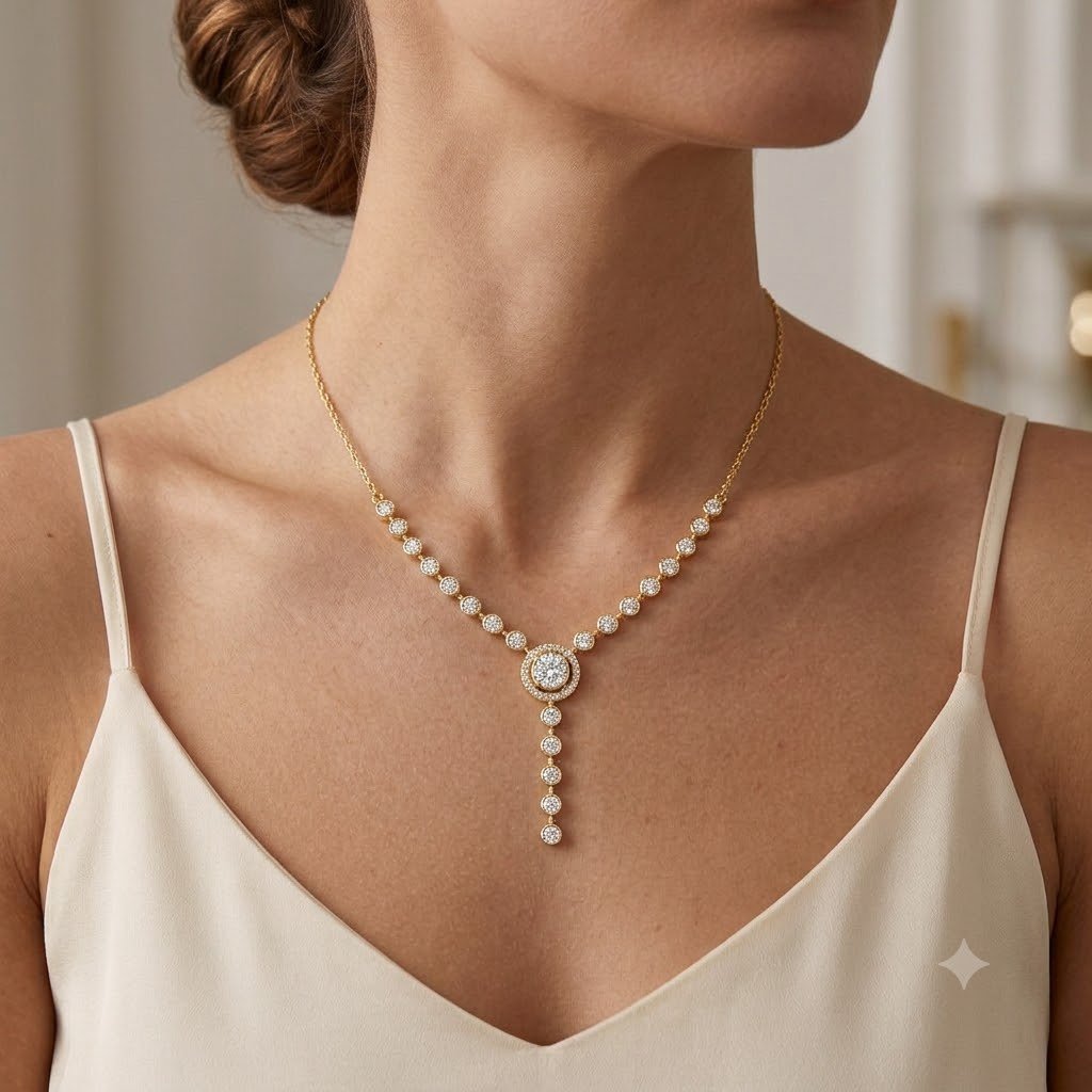 Handcrafted Women's Premium Necklace Collection | Hussain Gems - Image 3