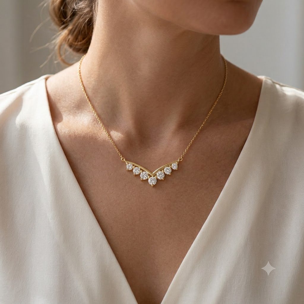Handcrafted Women's Premium Necklace Collection | Hussain Gems - Image 3