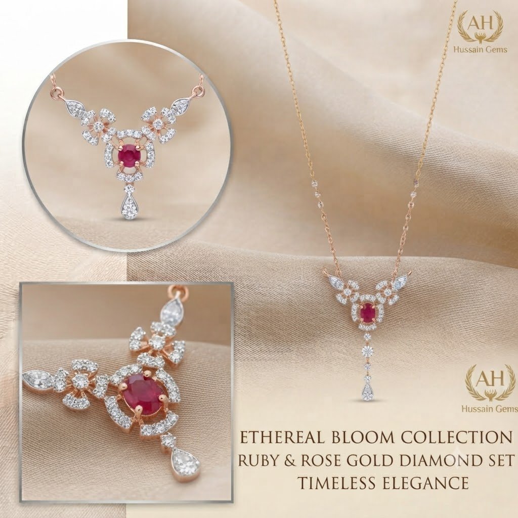 Handcrafted Women's Premium Necklace Collection | Hussain Gems - Image 2
