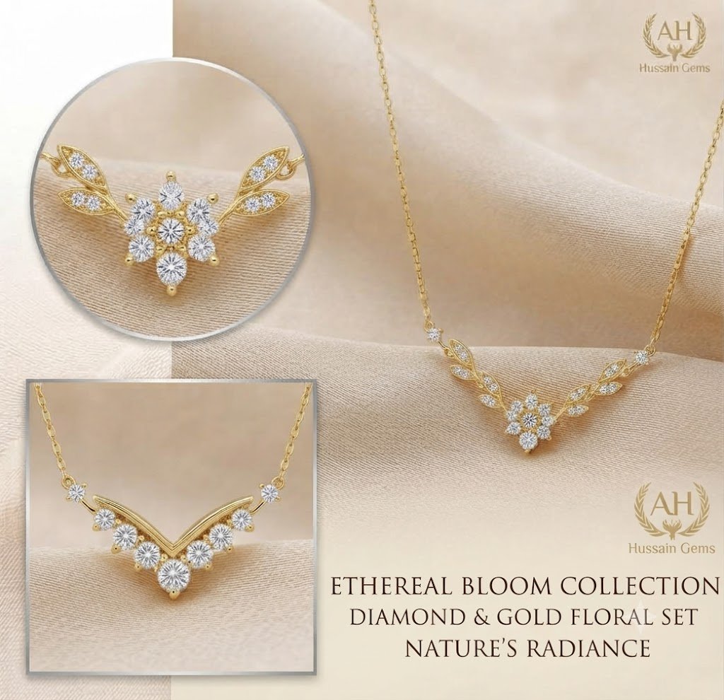 Handcrafted Women's Premium Necklace Collection | Hussain Gems - Image 2