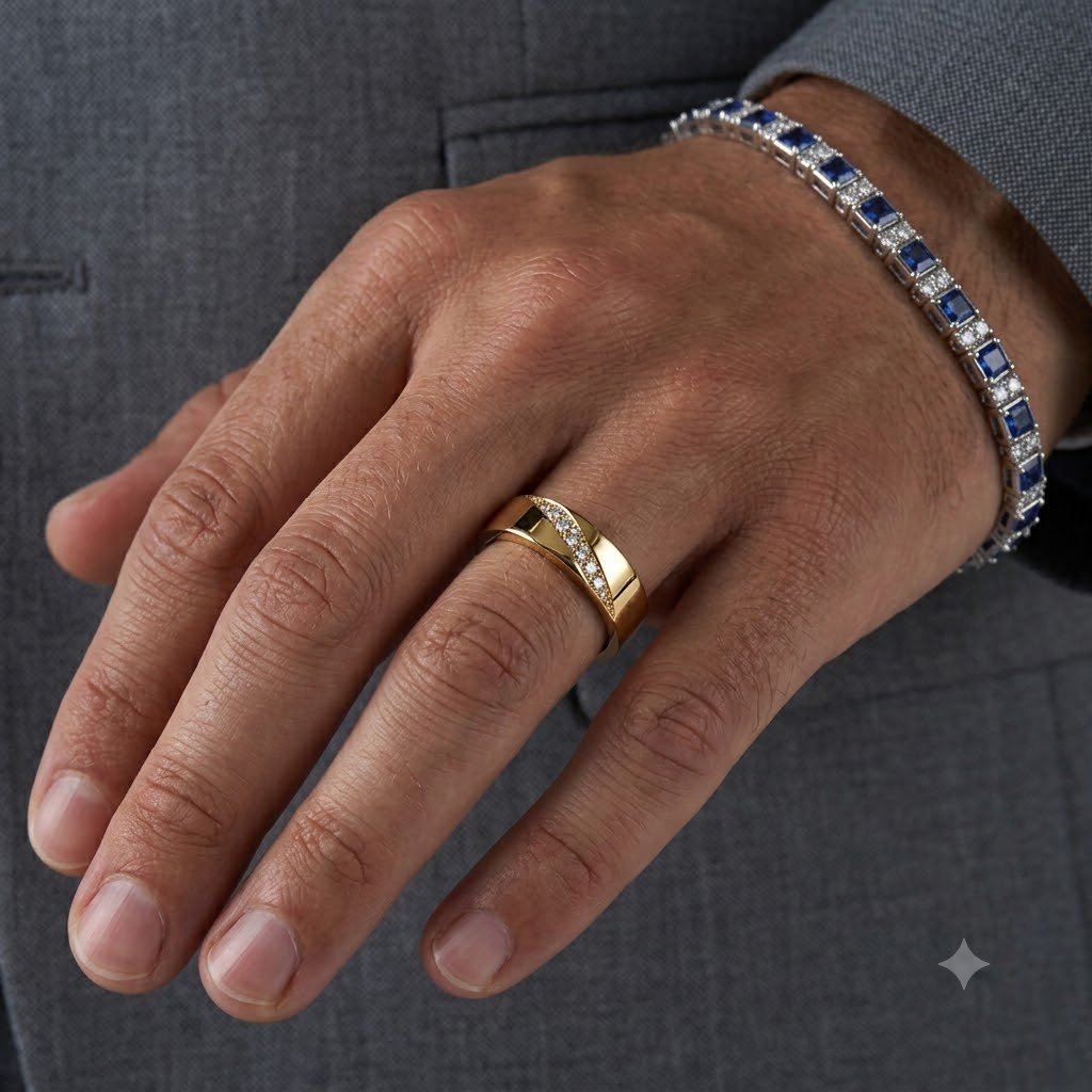 Handcrafted Men's Premium Jewelry Collection | Hussain Gems - Image 3