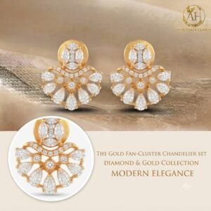 Vibrant Emerald Cut Green Emerald Gold Stud Earrings | Hussain Gems
